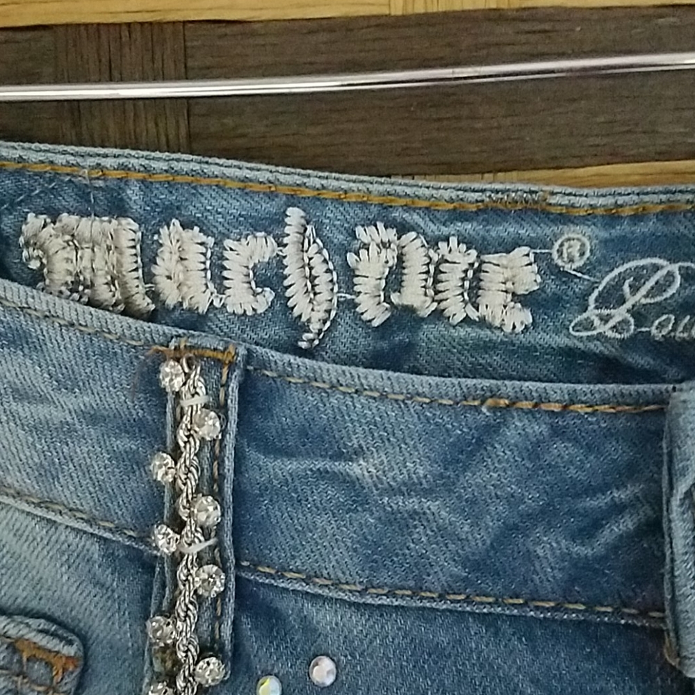 Machine BLING destroyed jeans - Picture 6 of 12